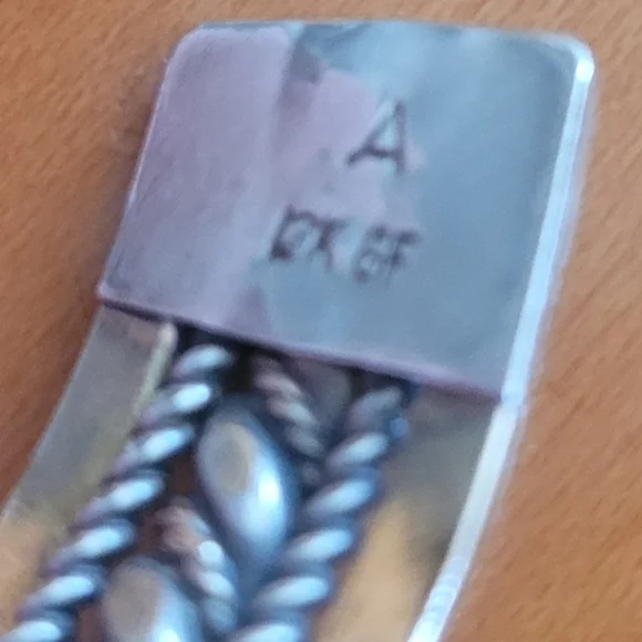 Navajo‎ Monroe Ashley 12kgf and Sterling Marked Native American Cuff Bracelet